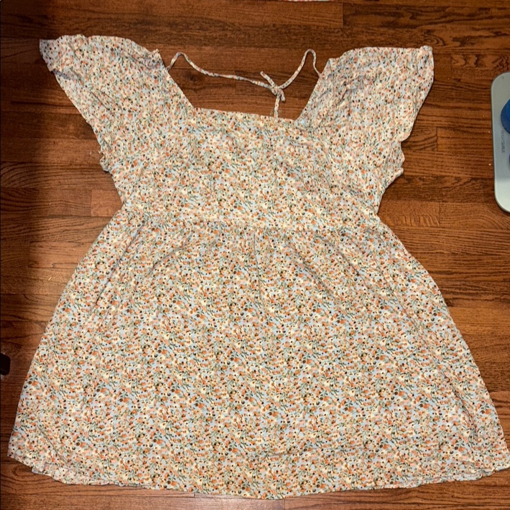 Floral patterned Plus Sized dress